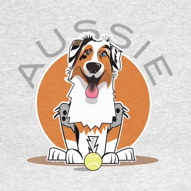 Aussie Doggie by chrayk57